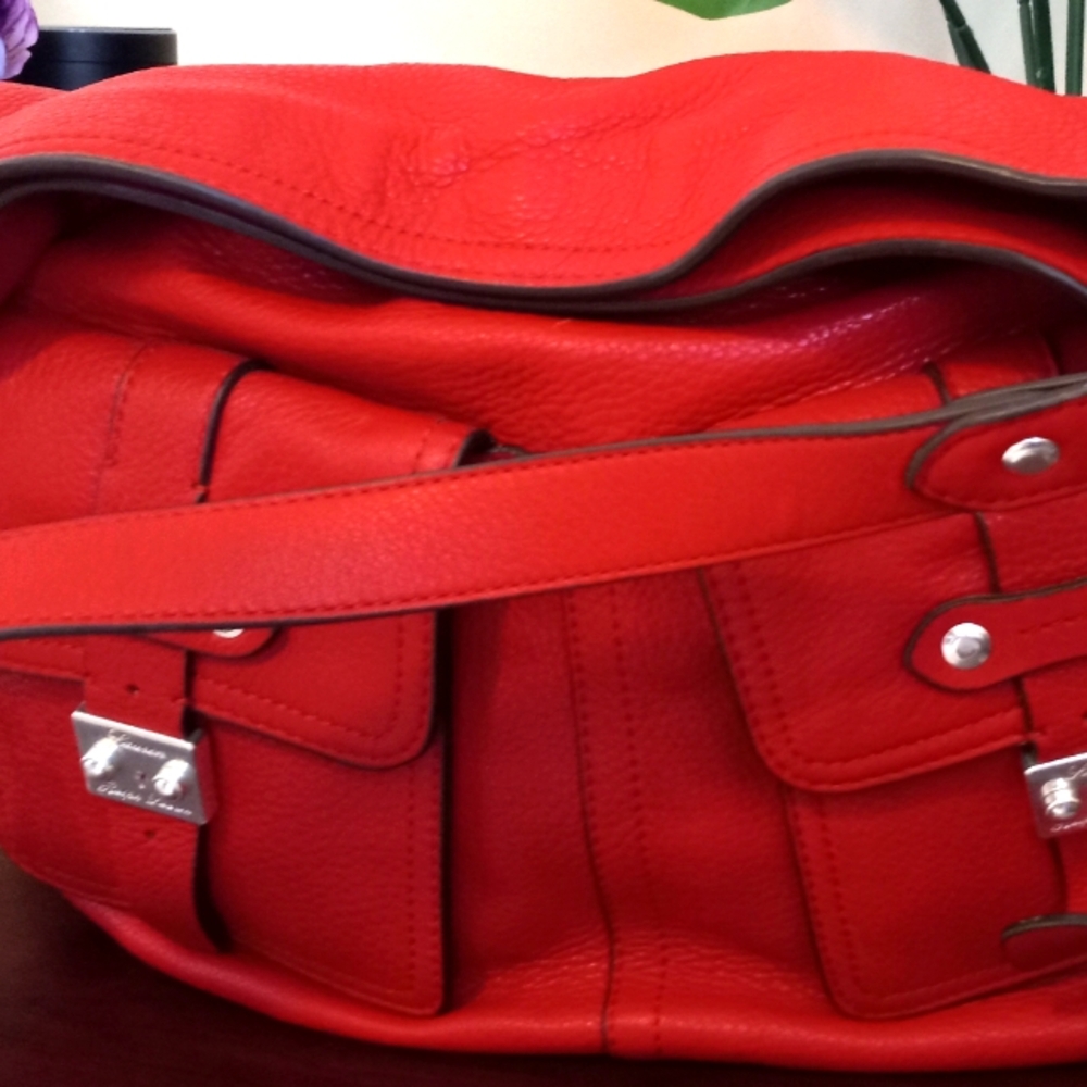 Lauren Ralph Lauren Bags | Lauren Ralph Lauren Red Leather